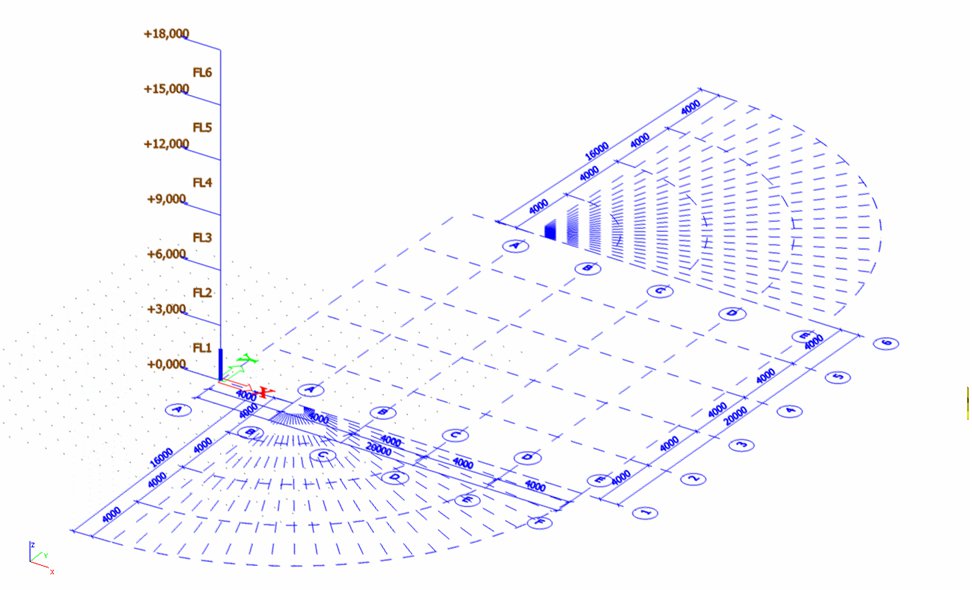 SCIA Engineer Grid & Stories