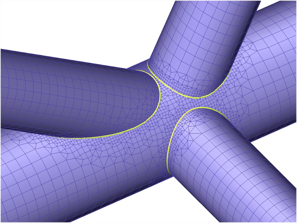 Linear mesh refinement